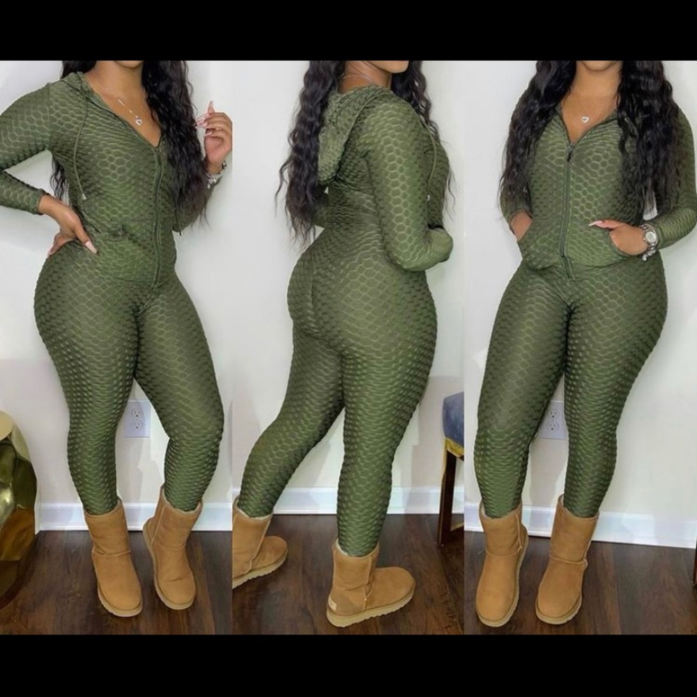 Tik Tok Legging Set (in black too)